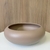 Vaso centro de mesa bacia ikebana cáqui cerâmica na internet