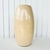 Vaso médio na cor bege claro liso centro de mesa moderno - comprar online