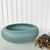 Vaso cachepot verde ikebana bacia enfeite de mesa orquídea - comprar online