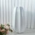 Vaso centro de mesa grande alto relevo moderno branco - comprar online