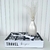Decoração sala livro fake + vaso garrafa + enfeite colar - Dünne It