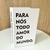 Livro caixa fake com tampa que abre para nós todo amor na internet