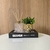Trio livro p/ decorar, vaso cores e difusor de vidro