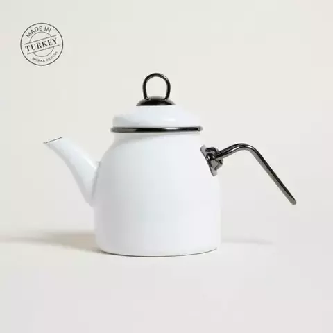 PAVA ENLOZADA BLANCA 1300 ML - comprar online
