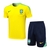 Kit Treino adulto - Camisa e Shorts - Seleção Brasileira Nike 24/25 - Amarelo e azul com detalhes em verde