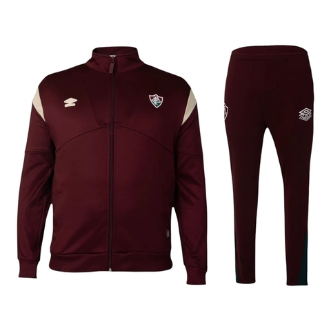 Conjunto Fluminense Treino 25/26 - Masculino Umbro - Vermelho