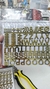 Abecedario Números stickers Relieve Deco Dimensional Vintage Letras - MUNDO RAYUELA