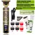 T9 máquina de cortar cabelo acessórios barba barbear corpo aparador de pêlos - Casa & Alma