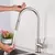 Torneira de Cozinha Escovado Ouro Com e Sem Sensor - loja online