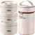 Conjunto de recipiente de almoço de comida isolado portátil Térmico - loja online
