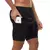 Shorts Esportivos FlexPro 2 em 1 - Secagem rápida