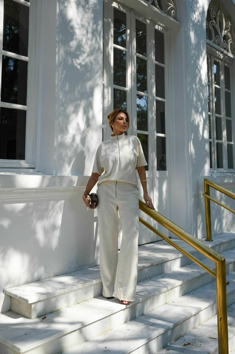 Conjunto em Tecido Tweed!