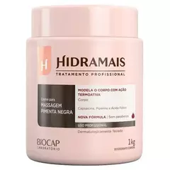 Creme Ativador Para Massagem Pimenta Negra Hidramais 1kg
