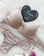Conjunto Sutiã Acabamento Plisado com Base Reforçada e Calcinha Asa Delta - Beyoo Lingerie | Conjuntos, Sutiãs, Tops, Calcinhas, Pijamas Confortáveis e Elegantes