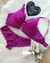 Conjunto Sutiã Cropped Reforçado de Espuma e com Calcinha Fio Renda - loja online
