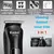 Kemei KM-1506 3 em 1 barbeador elétrico corte de cabelo - Orbit Tech