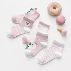 Kit Meias de Algodão Infantil - comprar online