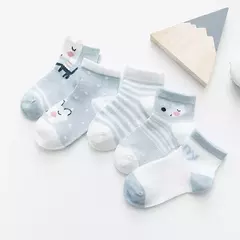 Kit Meias de Algodão Infantil - Bem de Colo