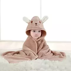 Toalha de Banho Infantil com Capuz