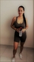 Conjunto Shorts Leg e Top - Marrom - comprar online