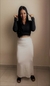 Saia Longa - Branca - GlamourStore Moda Feminina