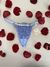 Calcinha modelo borboleta coração personalizável - D´Lunna Lingerie