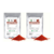 Kit 2 Paprica Defumada 500g, Raiz e Sabor Tempero Natural