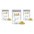 Gengibre em pó 500g, Raiz e Sabor Tempero Natural, kit com 3