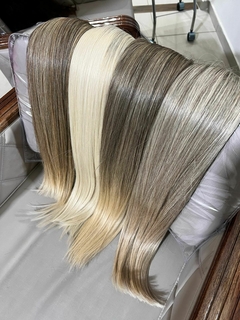 Cabelo Loiro Escuro Ondulado – 100% Humano Brasileiro na internet