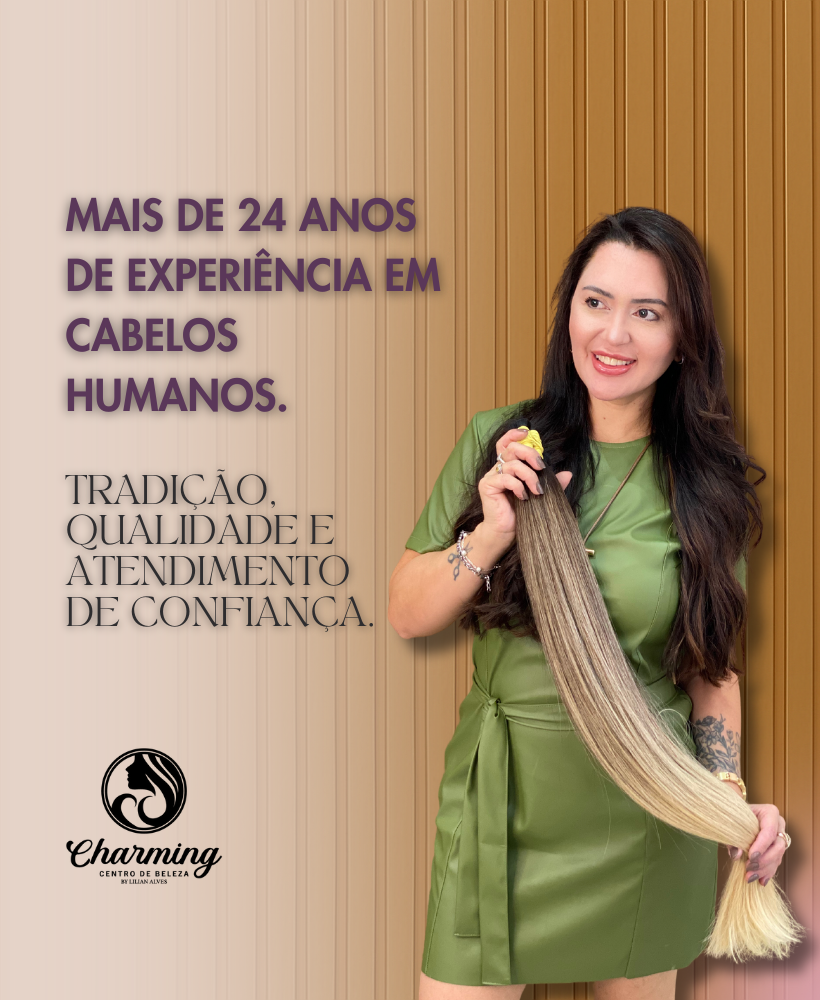 Imagem do banner rotativo Charming Centro de Beleza By Lilian Alves