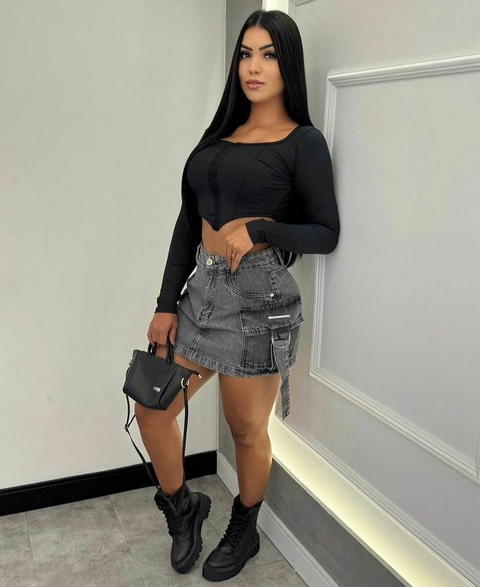 Saia Cargo Grafite - comprar online