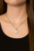 Dije De Mariposa + Cadena en Plata .925 en internet