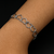 Pulso De Plata .925 Estilo Love Corazones 19 cm - comprar en línea