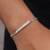Esclava De Plata .925 Con Circonias Blancas 17.5 cm en internet