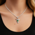 Dije Colibri Con Circonias + Cadena en Plata .925 - comprar en línea