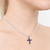 Dije Cruz Con Circonia + Cadena en Plata .925 en internet