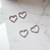 Broquel Contorno de Corazón de Plata .925 - JOZEP JOYERÍA