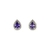Juego de Gota Morada de Plata .925 - comprar en línea