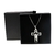 Dije Jesus Con Controno De Cruz Grande + Cadena en Plata .925 - JOZEP JOYERÍA