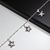 Pulso De Plata .925 Estilo Barbado Con Dijes De Estrella 18 cm - comprar en línea