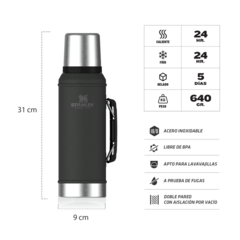 Combo Stanley: Termo 950 ml + Mate 236 ml + Bombilla Spoon en internet