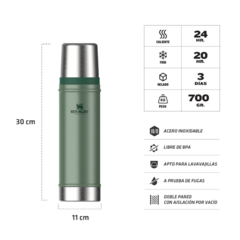 Termo Stanley Classic | 591 ml - tienda online