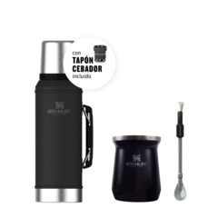 Combo Stanley: Termo 950 ml + Mate 236 ml + Bombilla Spoon - comprar online