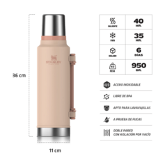 Combo Stanley Termo 1.4 Lts + Mate 236Ml + Bombilla Spoon en internet