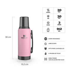 Termo Mate System 1.2L Messi x Stanley 1913 - Edición Limitada - tienda online