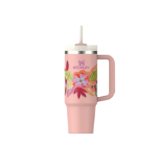 Vaso Térmico Stanley Quencher H2.0 FlowState(TM) Tropic | 887 ml - Termo Nativo