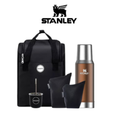 Set Matero Patagonia Premium + Termo Stanley 800 + Mochila Impermeable + Estuches Ecocuero + Bombilla y Mate - tienda online