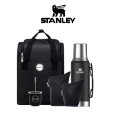 Imagen de Set Matero Patagonia Premium + Termo Stanley 1.2L + Mochila Impermeable + Estuches Ecocuero + Bombilla y Mate