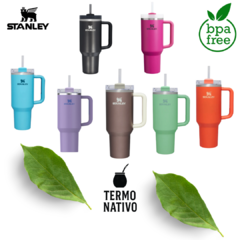 Vaso Térmico Stanley Quencher 1.18 Litros – Acero Inoxidable, Aislamiento al Vacío, Libre de BPA