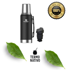 Termo Mate System 1 Litro – Calidad Premium, Acero Inoxidable, Conservación Extrema